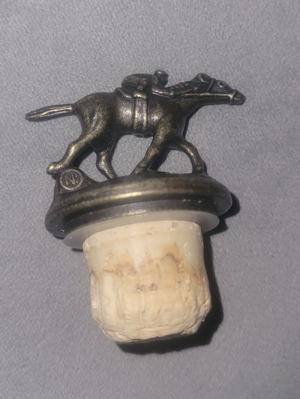 Blanton Whiskey Horse Racing Bottle Stopper